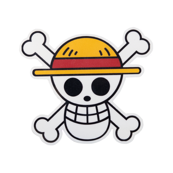 Jolly Roger Strawhat Skull Sticker