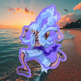 Luffy Gear 5 Sticker
