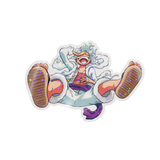 Holographic Luffy Gear 5 Sticker