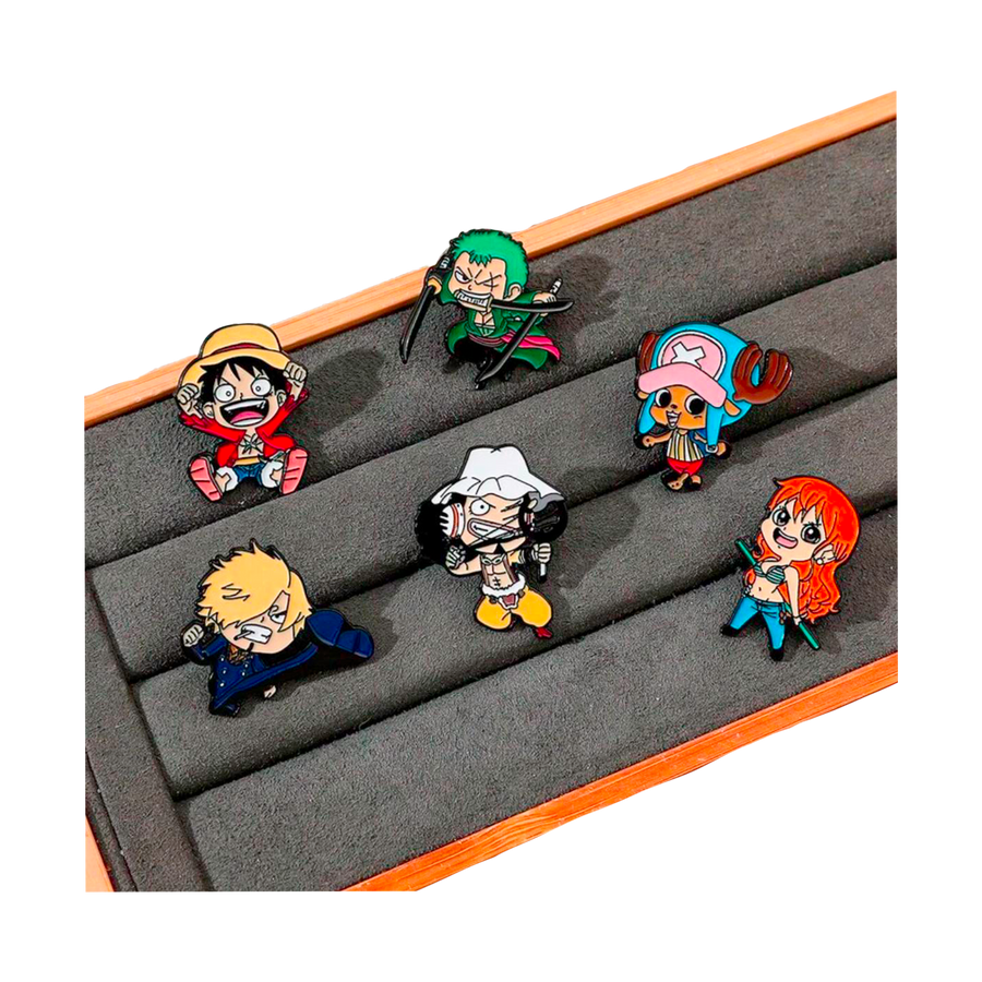 One Piece Characters Pins