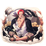 Crossed legged Shanks Sticker