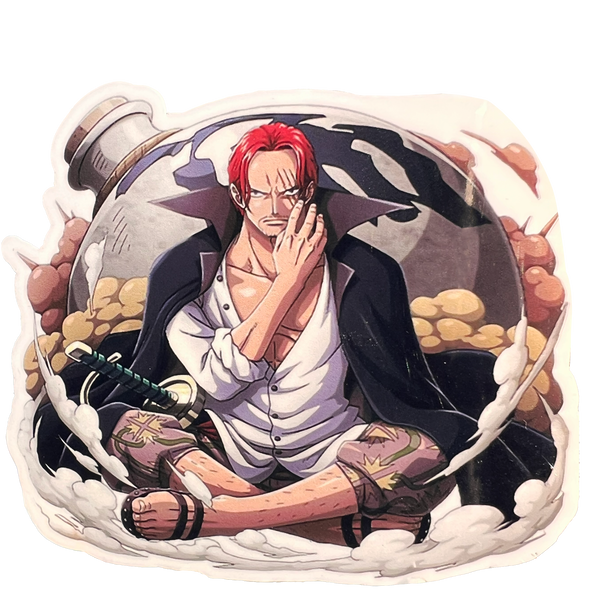 Crossed legged Shanks Sticker