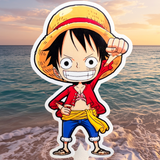 Chibi Luffy Stickers