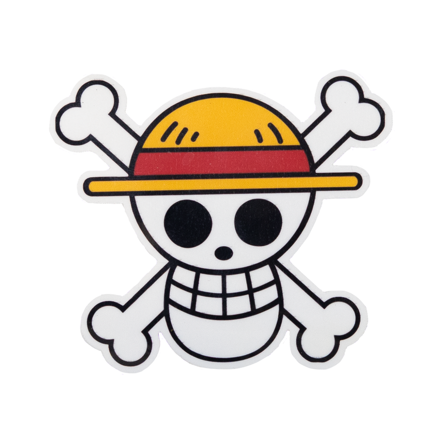 Jolly Roger Strawhat Skull Sticker